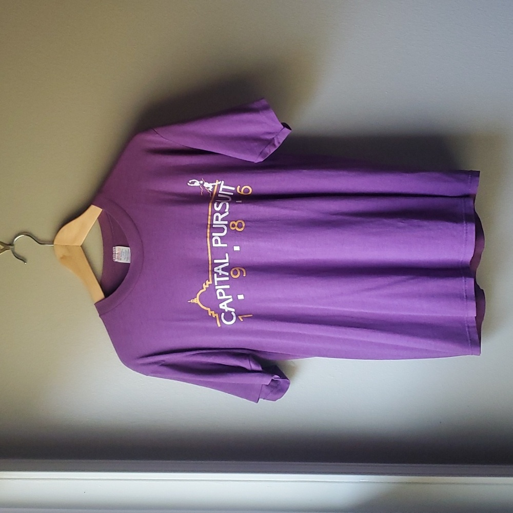 80's Soft Vintage Purple T Shirt Tee Size Large
